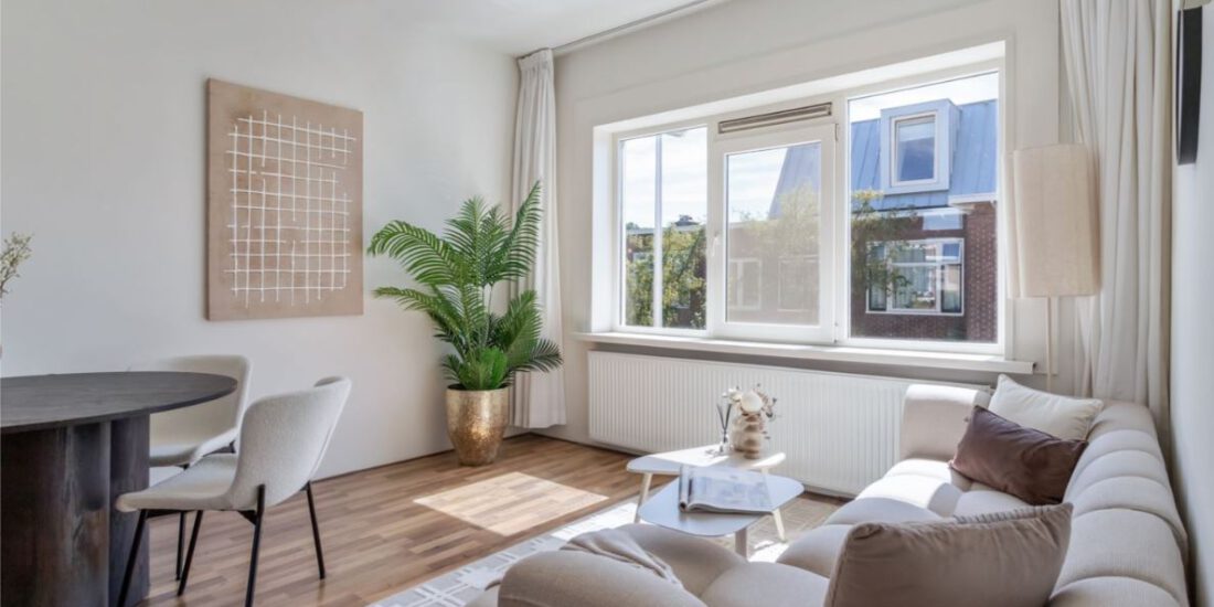Verkoopstyling in Utrecht Oost woonkamer