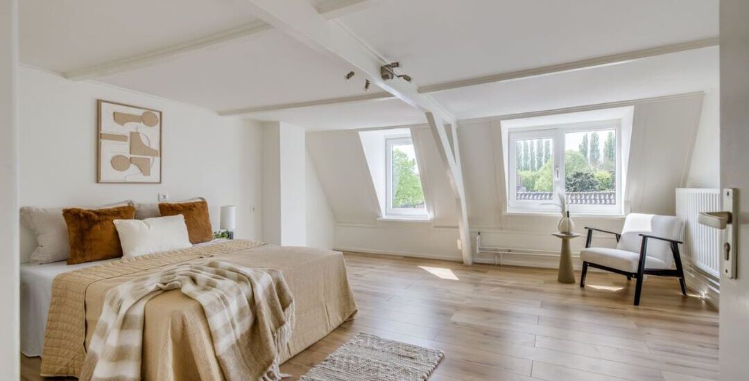 Verkoopstyling Mintstraat slaapkamer